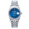 Rolex Datejust 36MM Blue Dial With Stainless Steel Jubilee Bracelet 16200