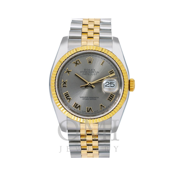 Rolex Datejust 116233 36MM Silver Dial With Two Tone Jubilee Bracelet