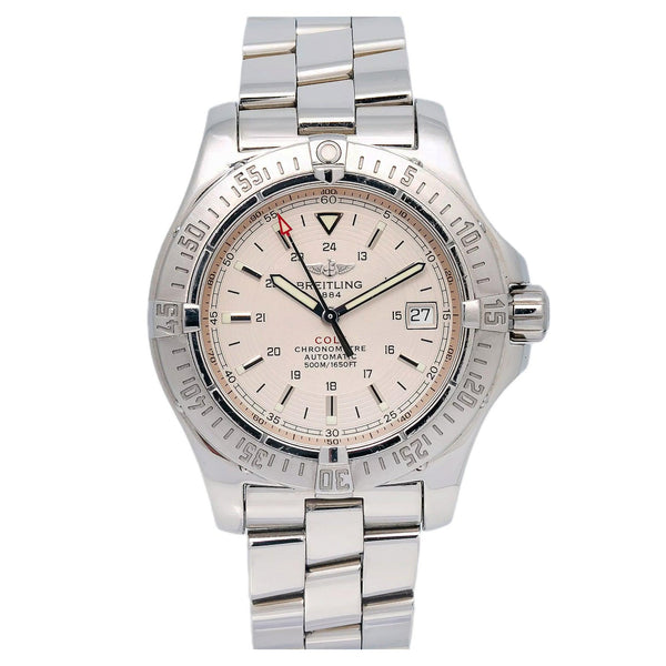 Breitling Colt 41MM A17380 White Dial Stainless Steel Bracelet