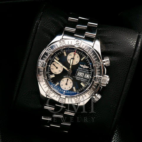 Breitling Superocean A13340 42MM Black Dial With Stainless Steel Bracelet