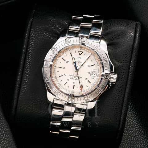 Breitling Colt A17380 White Dial Stainless Steel Watch