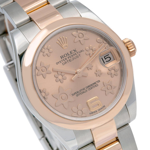 Rolex Lady-Datejust 178241 31MM Pink Dial With Two Tone Oyster Bracelet