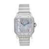 Cartier Santos WHSA0015 39.8MM White Dial With Stainless Steel Bracelet