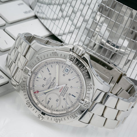 Breitling Colt A17380 41MM White Dial With Stainless Steel Bracelet