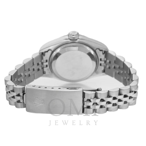 Rolex Lady-Datejust 79174 26MM Black Diamond Dial With Stainless Steel Jubilee Bracelet