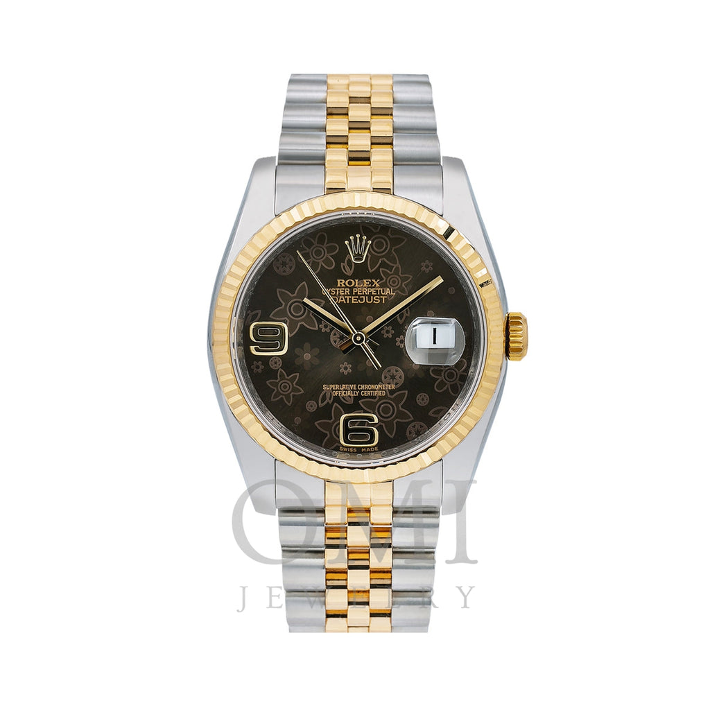 Rolex Datejust 116233 36MM Black Dial With Two Tone Bracelet