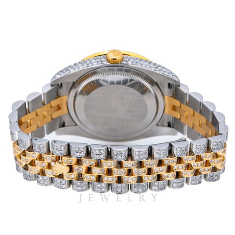 Rolex Datejust 116233 36MM Champagne Diamond Rainbow Dial With 11.25 CT Diamonds