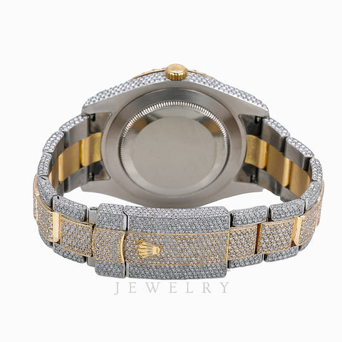 Rolex Datejust II Diamond Watch, 116333 41mm, Champagne Diamond Dial With 22.75 CT Diamonds