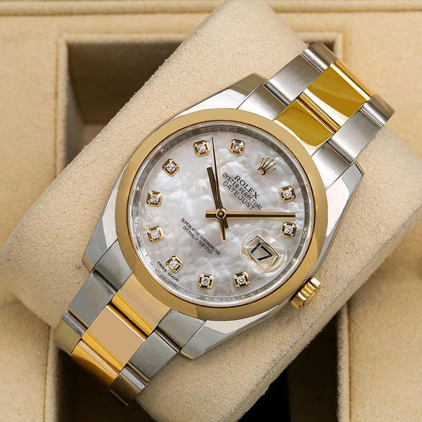 Rolex Datejust 36MM 116203 Mother of Pearl Diamond Dial