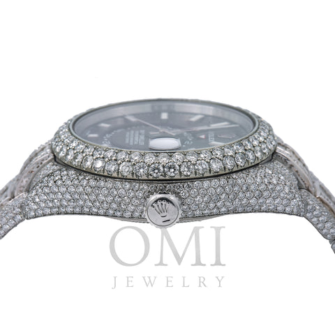 Rolex Sky-Dweller Diamond Watch, 326934 42mm, Black Dial With 29.75 CT Diamonds