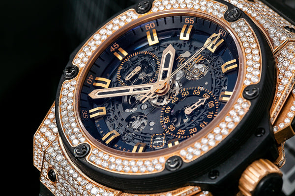 Buy Hublot King Power 701.OX.0180 48MM Black Dial With Rubber