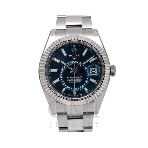Rolex Sky-Dweller 326934 42MM Blue Dial With Stainless Steel Oyster Bracelet