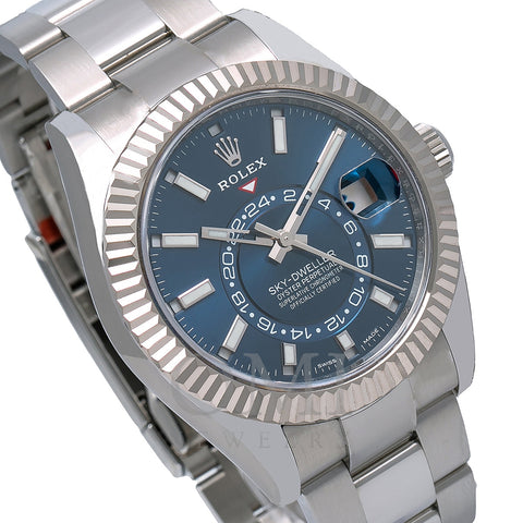 Rolex Sky-Dweller 326934 42MM Blue Dial With Stainless Steel Oyster Bracelet