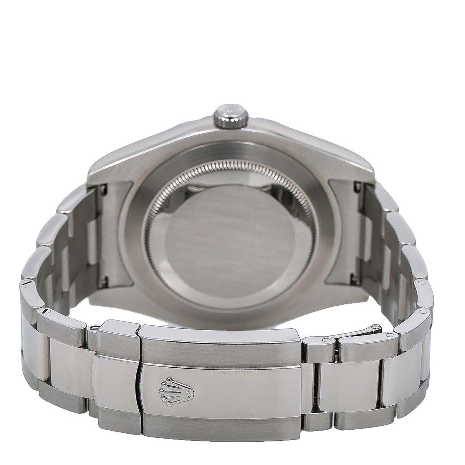 Rolex Datejust 41MM 116300 Silver Arabic Dial Smooth Bezel Stainless Steel Oyster Bracelet