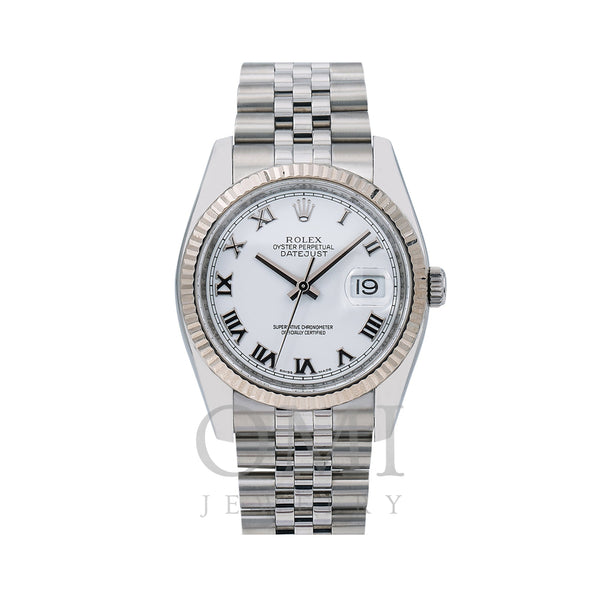 Rolex Datejust 116234 36MM Silver Dial With Stainless Steel Bracelet