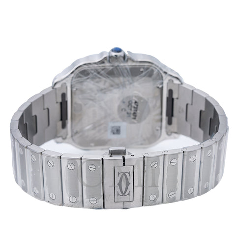 Cartier Santos WSSA0030 40MM Blue Dial With Stainless Steel Bracelet