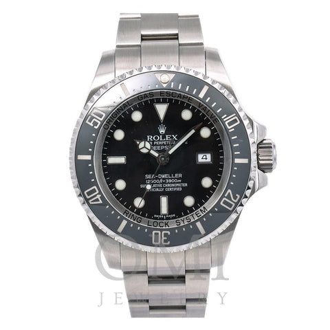 Rolex Sea-Dweller Deepsea 116660 44MM Black Dial With Stainless Steel Oyster Bracelet