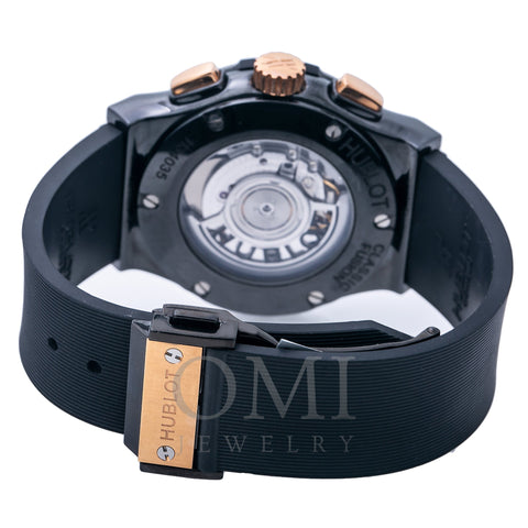 Hublot Classic Fusion Chronograph 521.CO.1781.RX 45MM Black Dial With Rubber Bracelet