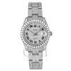 Rolex Lady-Datejust Diamond Watch, 178240 31mm, Iced Out With 8.75 CT Diamonds