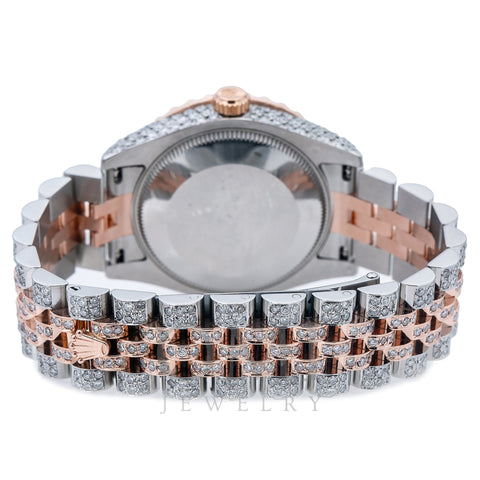 Rolex Lady-Datejust 178271 31MM White Diamond Dial With 11.25 CT Diamonds