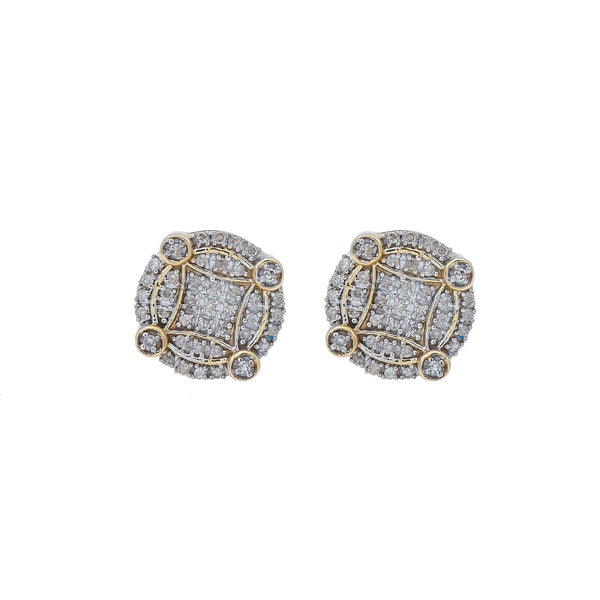 10K YELLOW GOLD EARRINGS 0.30 CT