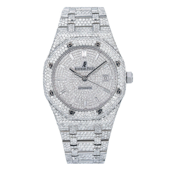 Audemars Piguet Royal Oak Selfwinding 15400ST 41MM Silver Diamond