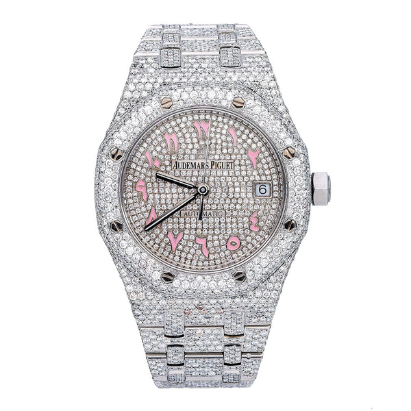 Audemars Piguet Royal Oak Selfwinding 15450ST 37MM Silver Diamond