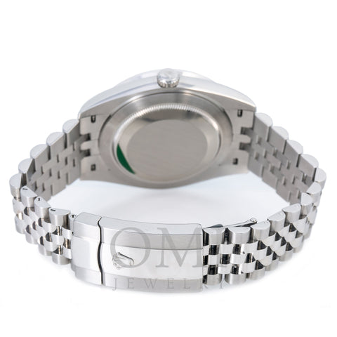 Rolex Datejust II 126300 41MM Silver Diamond Dial With Stainless Steel Jubilee Bracelet