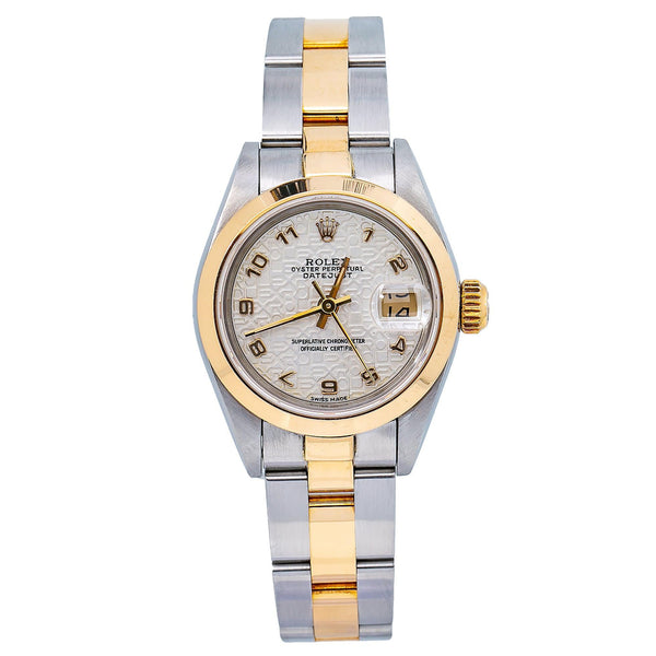 Rolex Oyster Perpetual Datejust 26MM White Dial With Two Tone