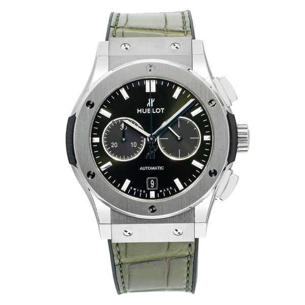 Hublot Classic Fusion Chronograph 541.NX.8970.LR 42MM Green Dial