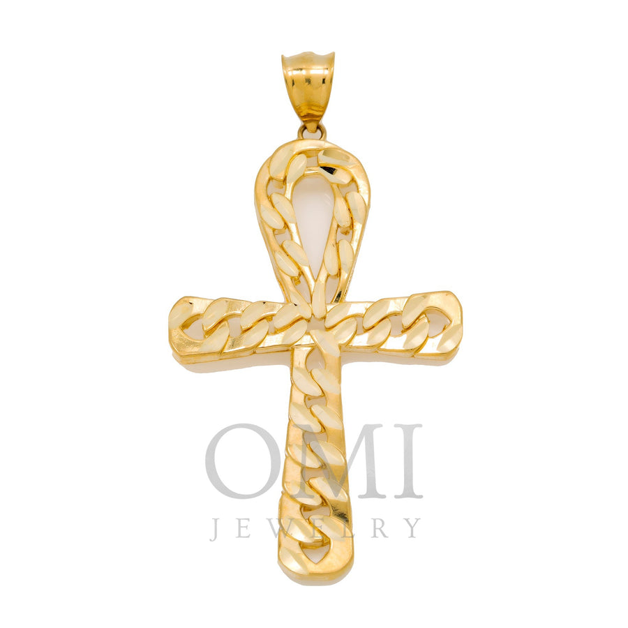 10K Rose Gold 3.40mm Ice Chain Available In Sizes 18-26 - OMI Jewelry