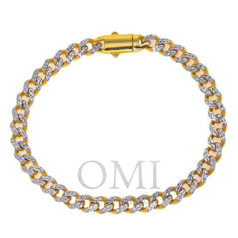 CUBAN LINK BRACELETS 10K 11mm TO 14mm – Gold Miner Jewelry