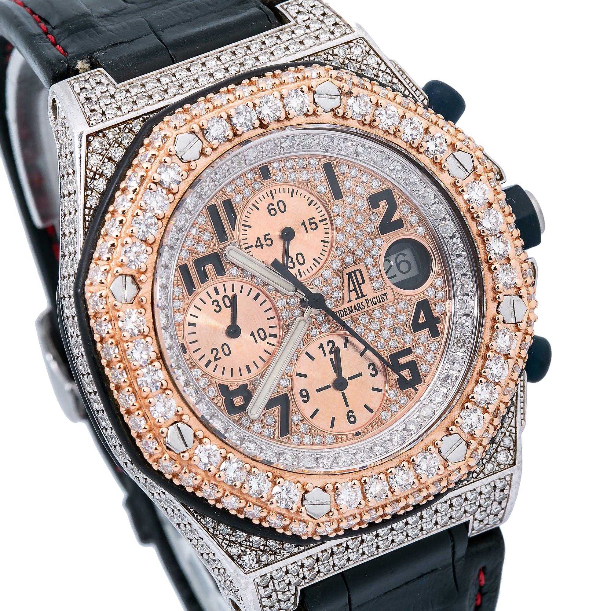 Audemars Piguet Royal Oak Offshore Chronograph 26170ST 42MM With Leather Bracelet