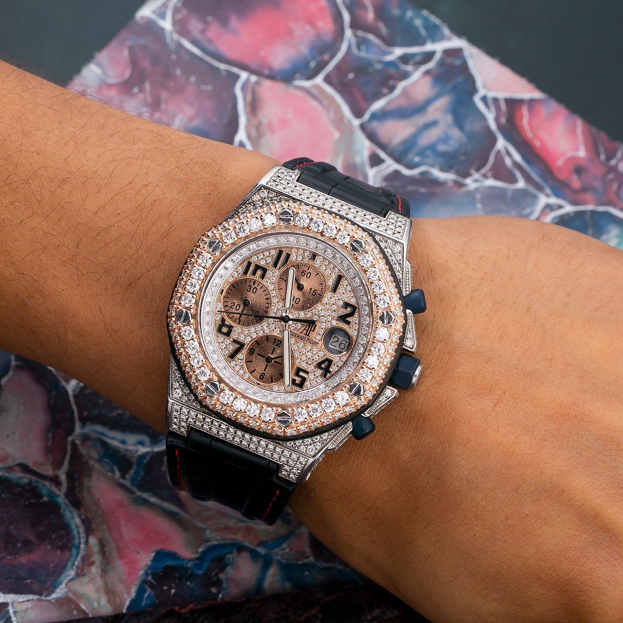 Audemars Piguet Royal Oak Offshore Chronograph 26170ST 42MM With Leather Bracelet