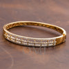 14K Yellow Gold Women's Bracelet With 1.70 CT Diamonds