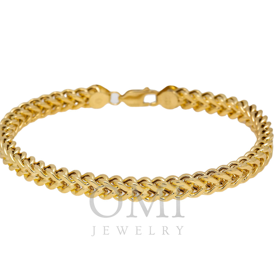 10K Yellow Gold Chino Link Bracelet 9mm-24MM - Manhattan Jewelers