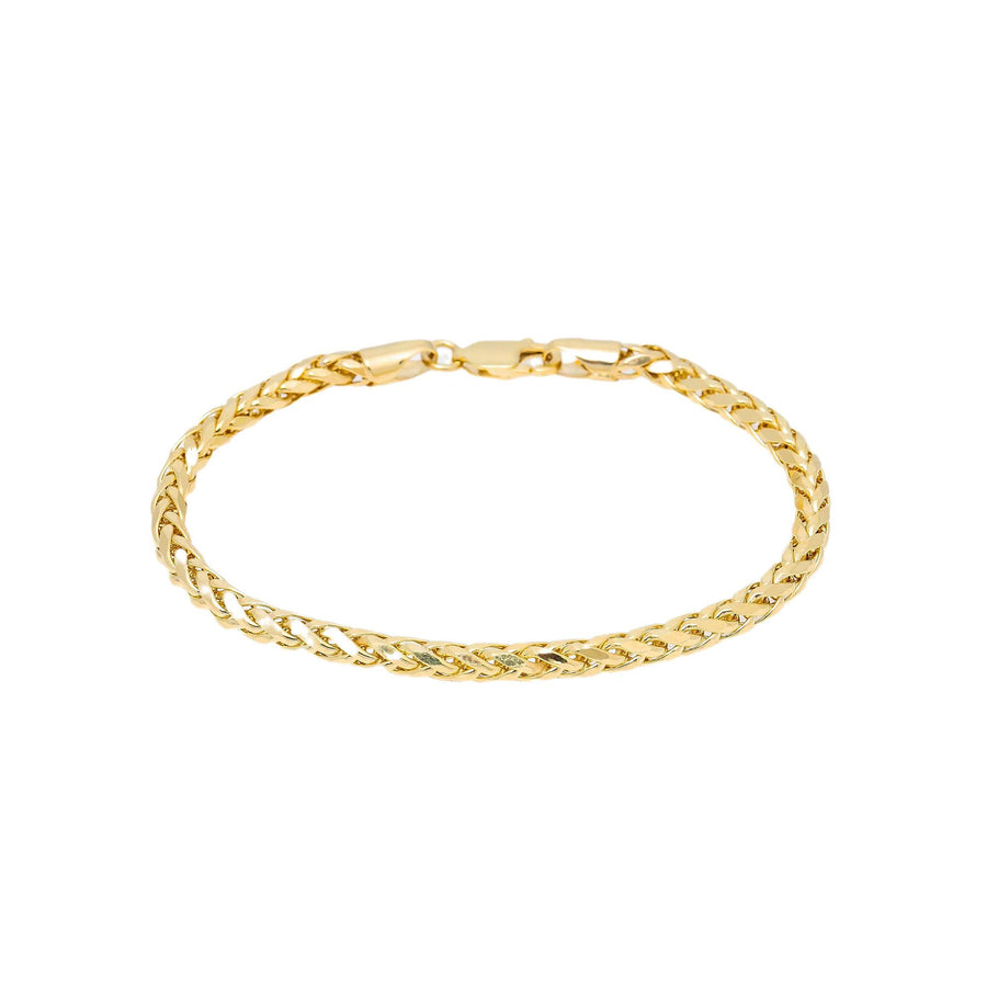 CZ Baguette Watchband Gold Bracelet – Pineal Vision Jewelry