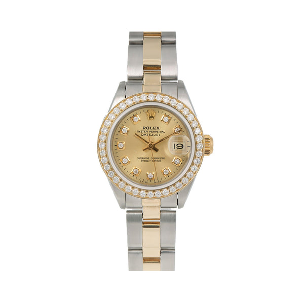 Rolex 6917 best sale diamond bezel