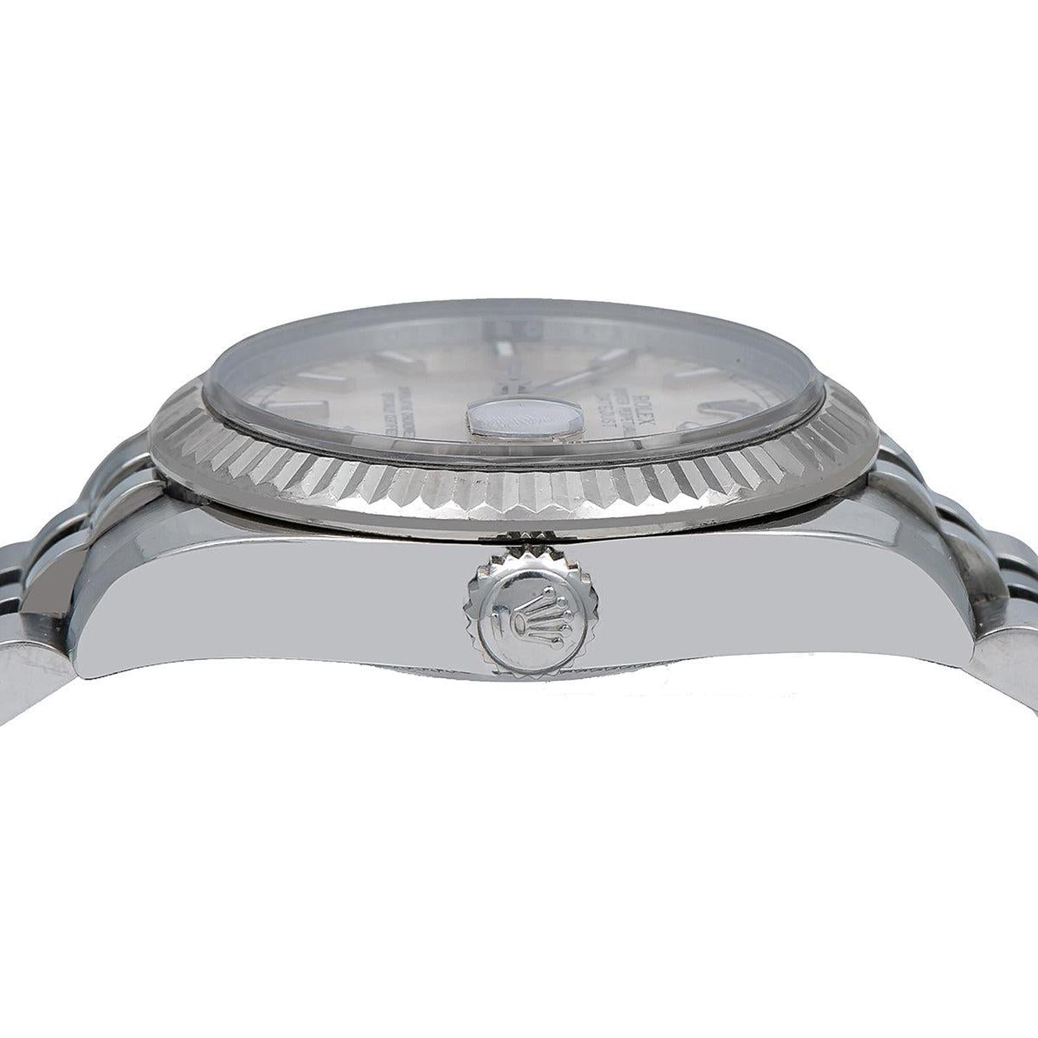 Rolex Datejust 31MM 178274 Silver Dial Fluted Bezel Stainless Steel Jubilee Bracelet