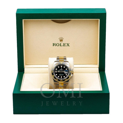 Rolex GMT-Master II 116713 40MM Black Dial With Two Tone Oyster Bracelet