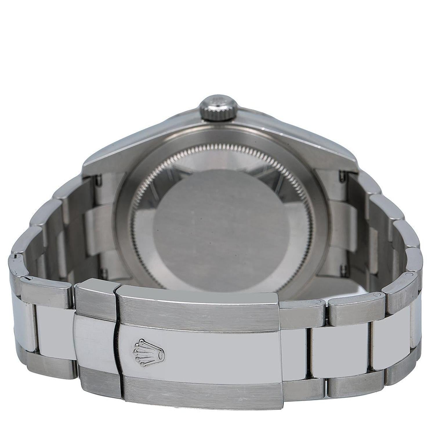 Rolex Sky-Dweller 42MM 326934 White Dial Fluted Bezel Stainless Steel Oyster Bracelet