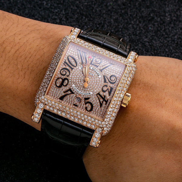 Franck Muller Conquistador Cortez 10000HSC 39MM Rose Gold