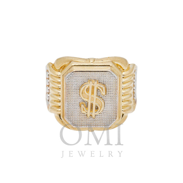 10K YELLOW GOLD EAGLE RING