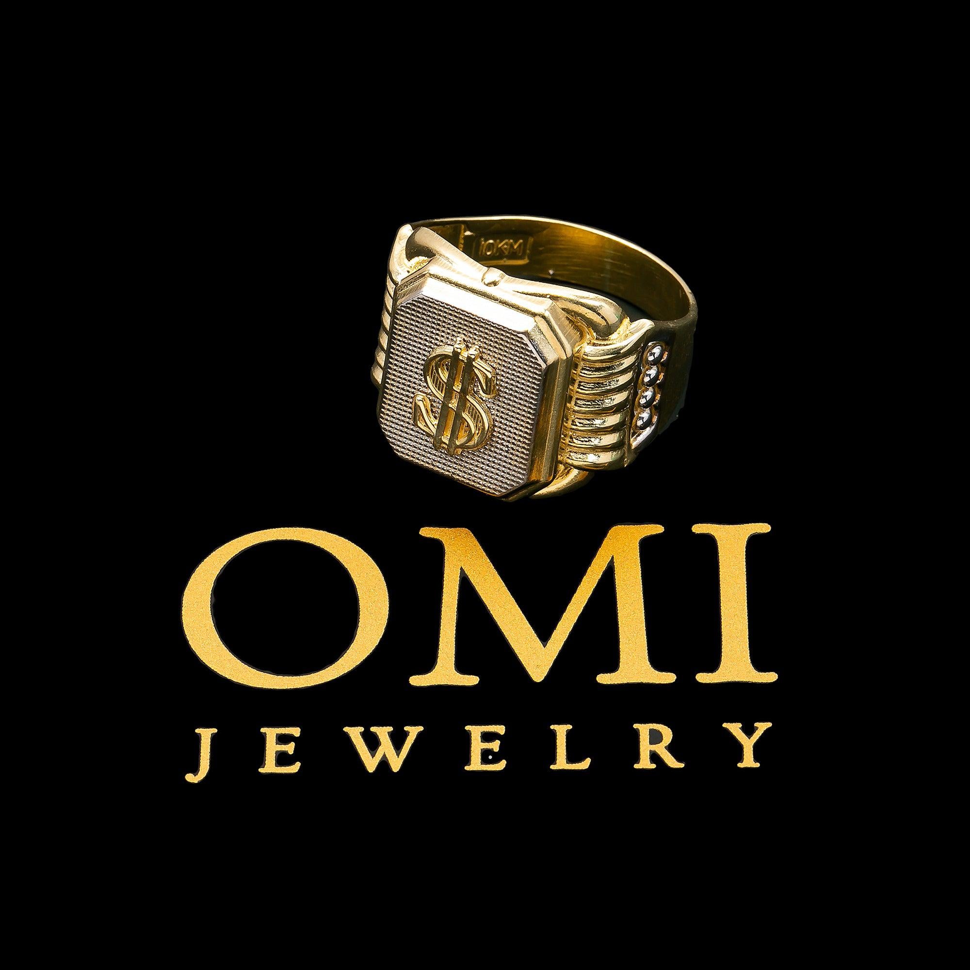 10K YELLOW GOLD EAGLE RING
