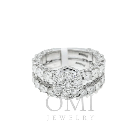 5.65ct Round Diamond Engagement Ring Set