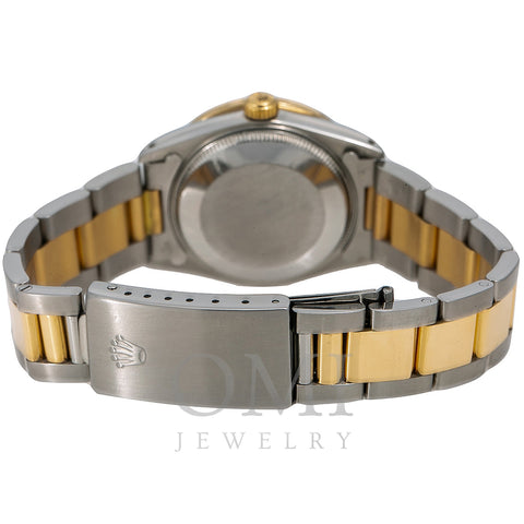 Rolex Datejust Diamond Watch, 68273 31mm, White Diamond Dial With 1.15 CT Diamonds