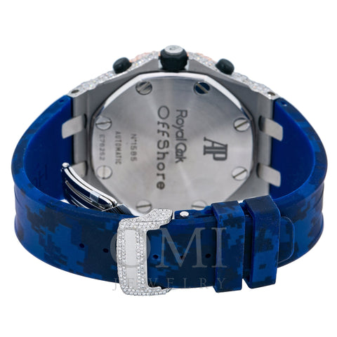 Audemars Piguet Royal Oak Offshore Chronograph 25940SK 42MM Blue Dial With Rubber Bracelet