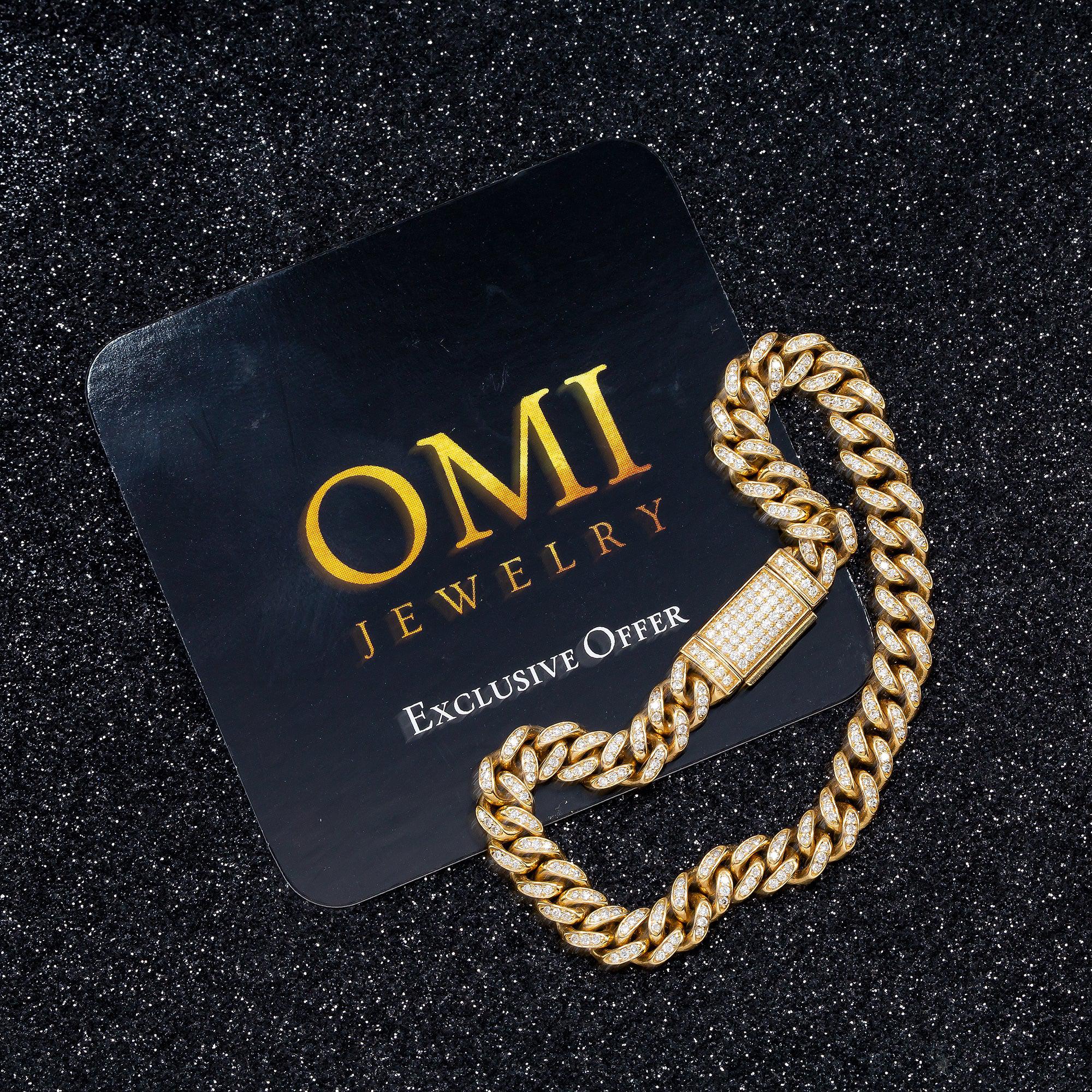 6MM MIAMI CUBAN BRACELET 1.28 CT DIAMONDS