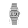 Cartier Santos Galbée W20056D6 24MM White Dial With Stainless Steel Bracelet