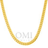 10k Yellow Gold 6mm Hollow Cuban Link Available In Sizes 18"-26"